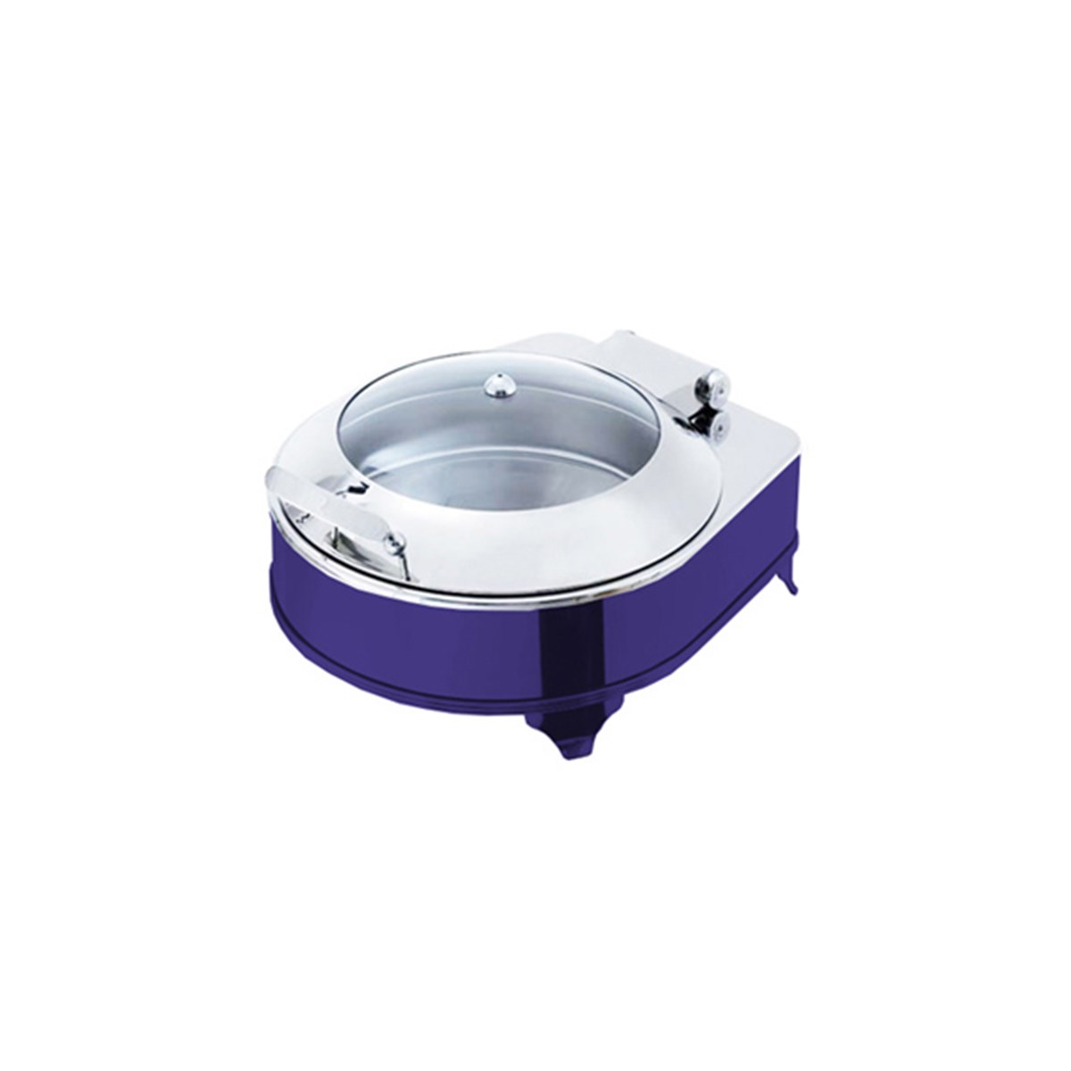 Exclusive Yuvarlak Box Chafing Dish Mavi