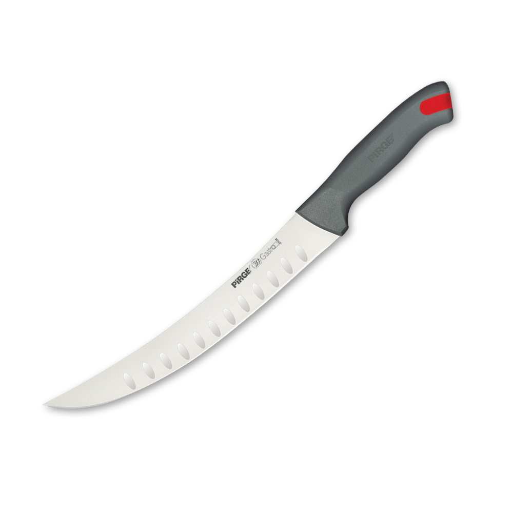 Gastro Kavisli Et Doğrama Bıçağı Oluklu 21 cm