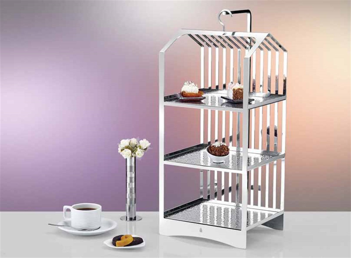 Kafes Model Teşhir Stand - Köşe Bakır