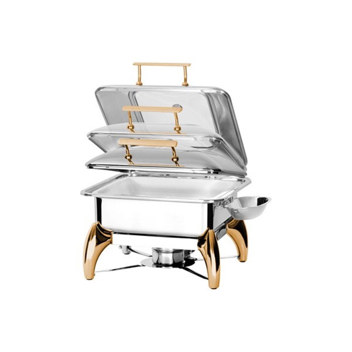 KROMA Exclusive Gold Ayaklı Cha.Dish GN 2/3 Elektrikli