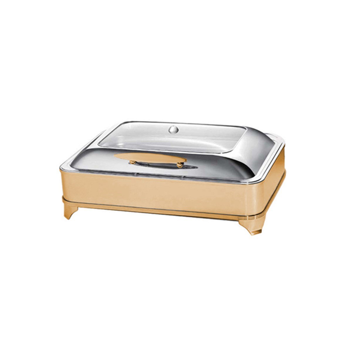 KROMA Exclusive Gold GN-1/1 Box Chafing Dish Elektrikli