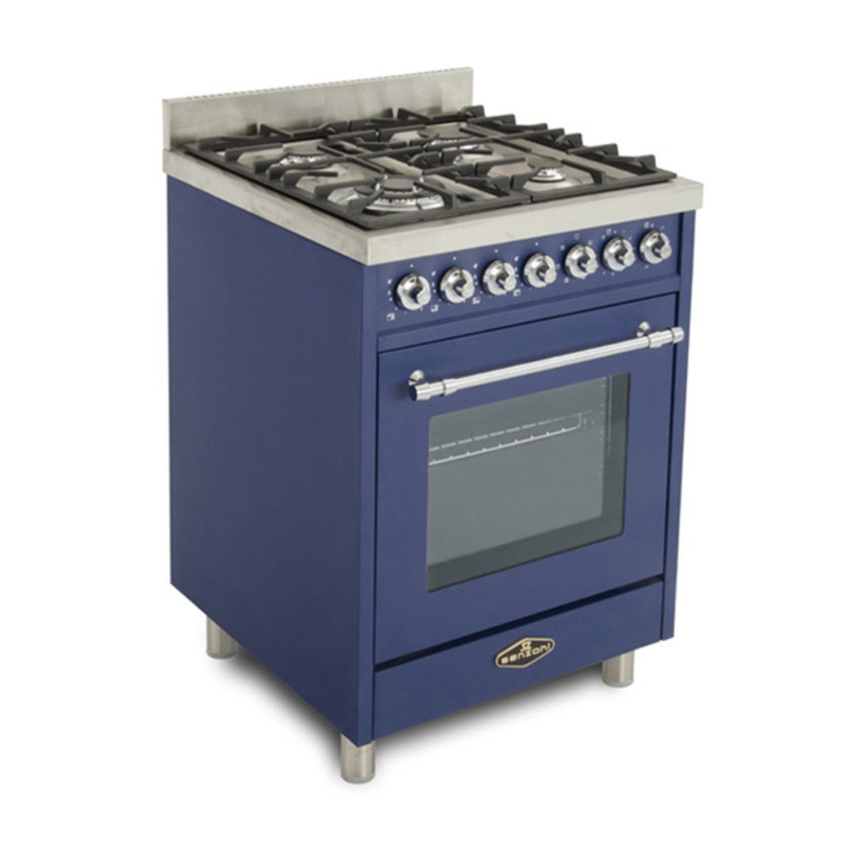 Kuzine,Fırınlı Deco Parrot 60cm Bodrum Mavisi