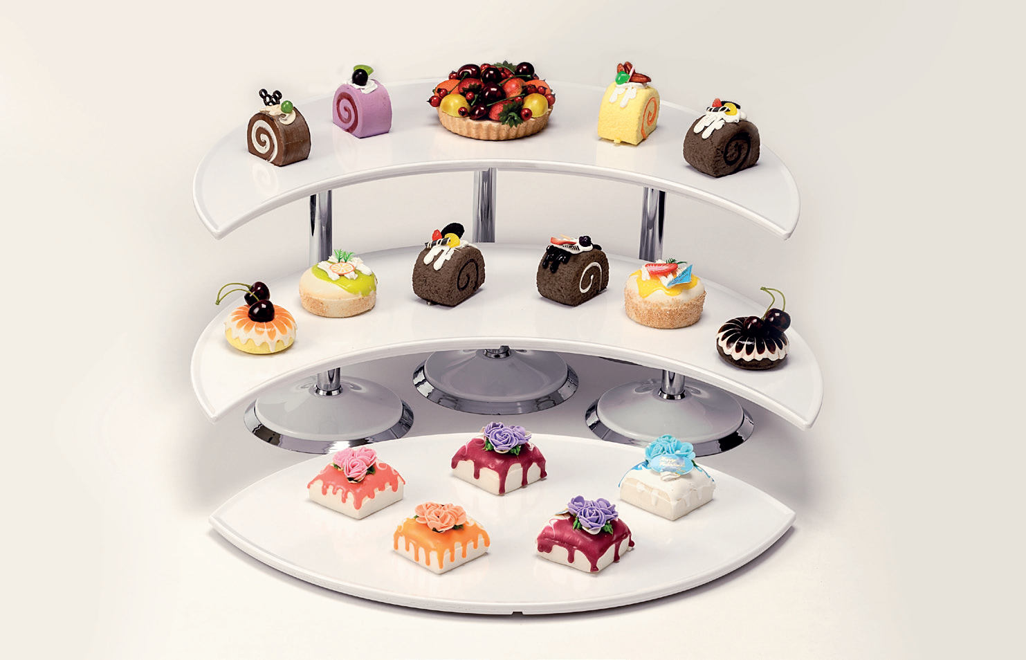 MELAMİN TEPSİLİ TEŞHİR STANDI-K-2100-2150