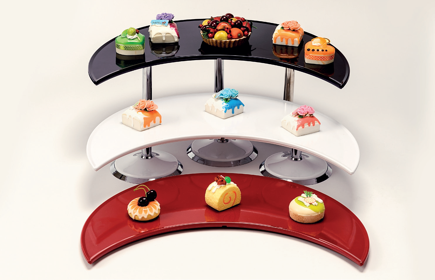 MELAMİN TEPSİLİ TEŞHİR STANDI-K-2100-2150