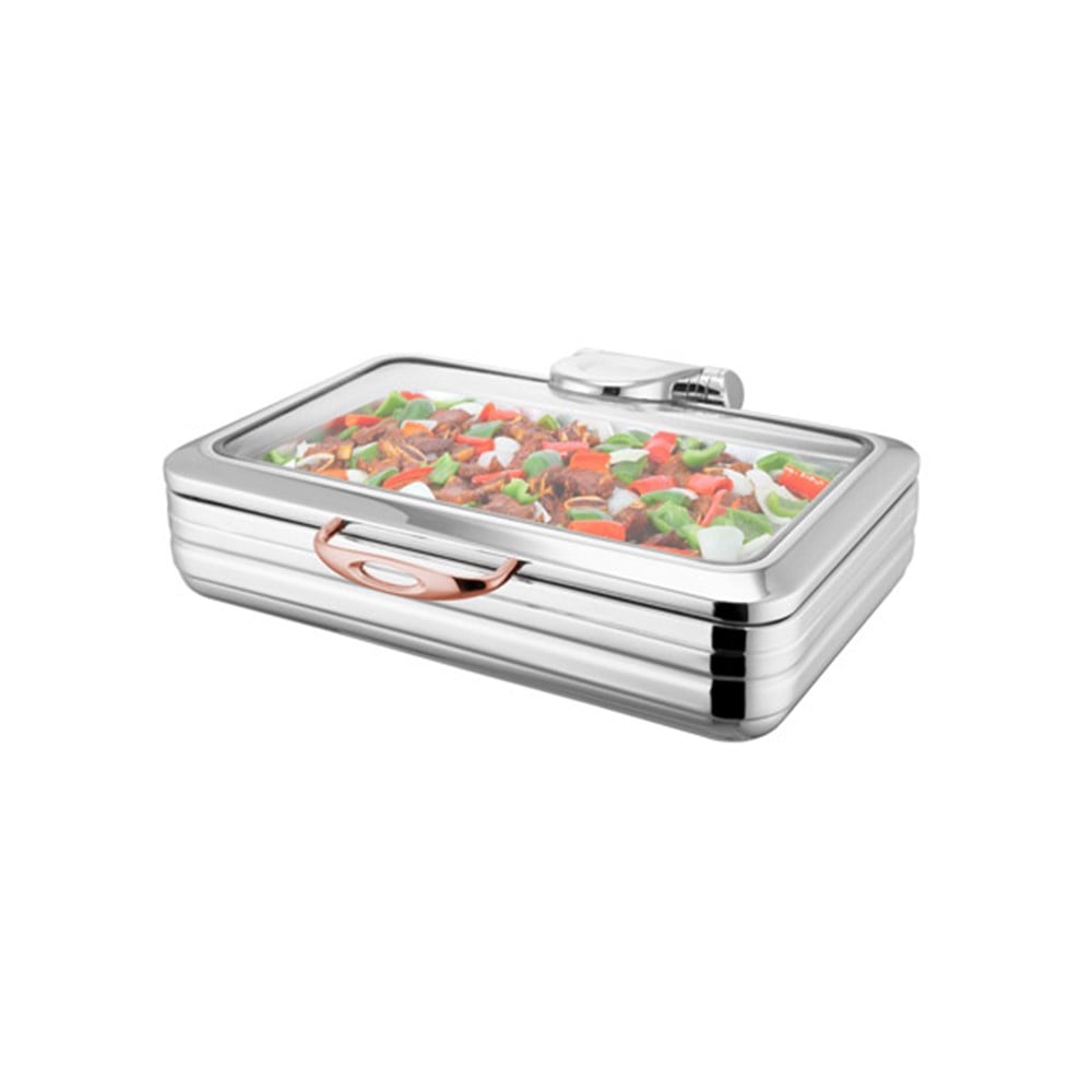 Milano GN-1/1 İndiksiyon Copper Chafing Dish