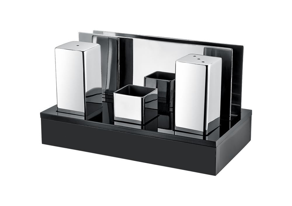 PLEKSİ ST.KARE TUZLUK-PEÇETELİK TK. 17x9x2 parlak-mat