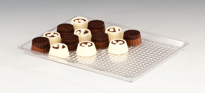 POLYCARBONAT ÇİKOLATA TEŞHİR 23,5X17,5