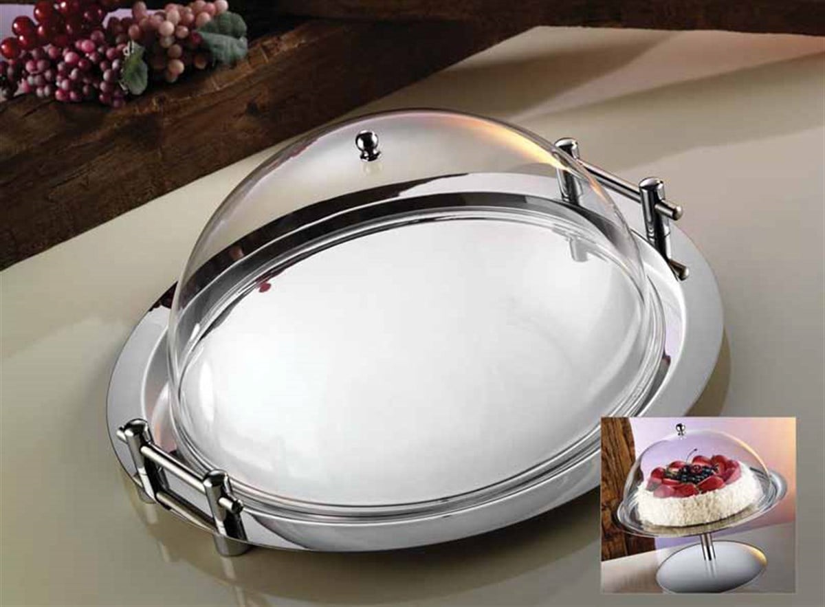 Servis Tepsisi 39cm (Zeplin ve Polyemid Kapaklı Menteşeli)