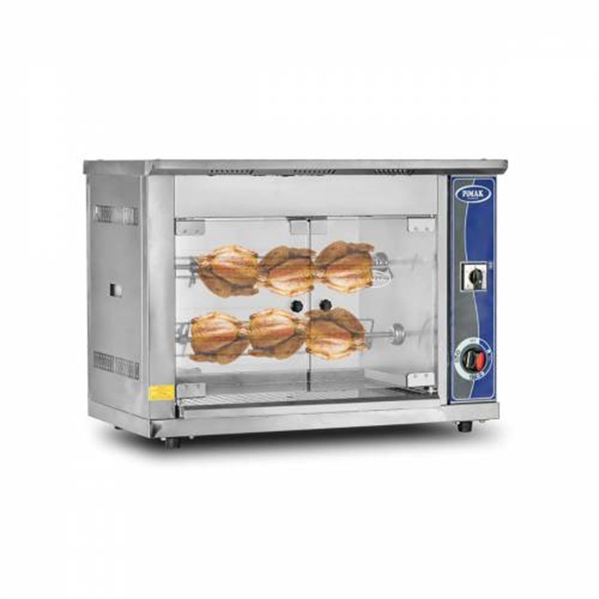 Set Üstü Gazlı Piliç Çevirme Makinesi 2 Şişli 6 Ad.Kapasiteli