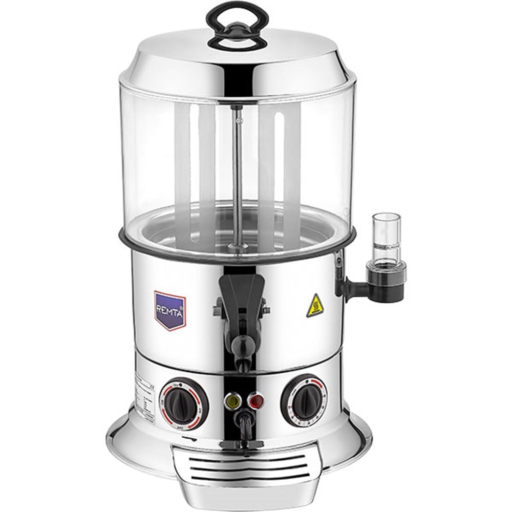 Sıcak Çikolata Sahlep Makinesi 9 Lt Silver