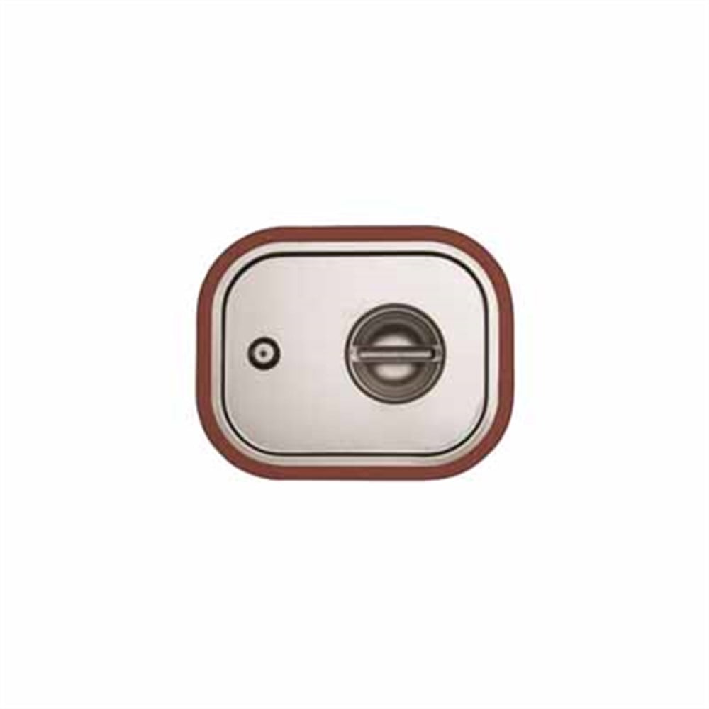 Silikon Contalı Gastronorm Küvet Kapağı GN-2/1