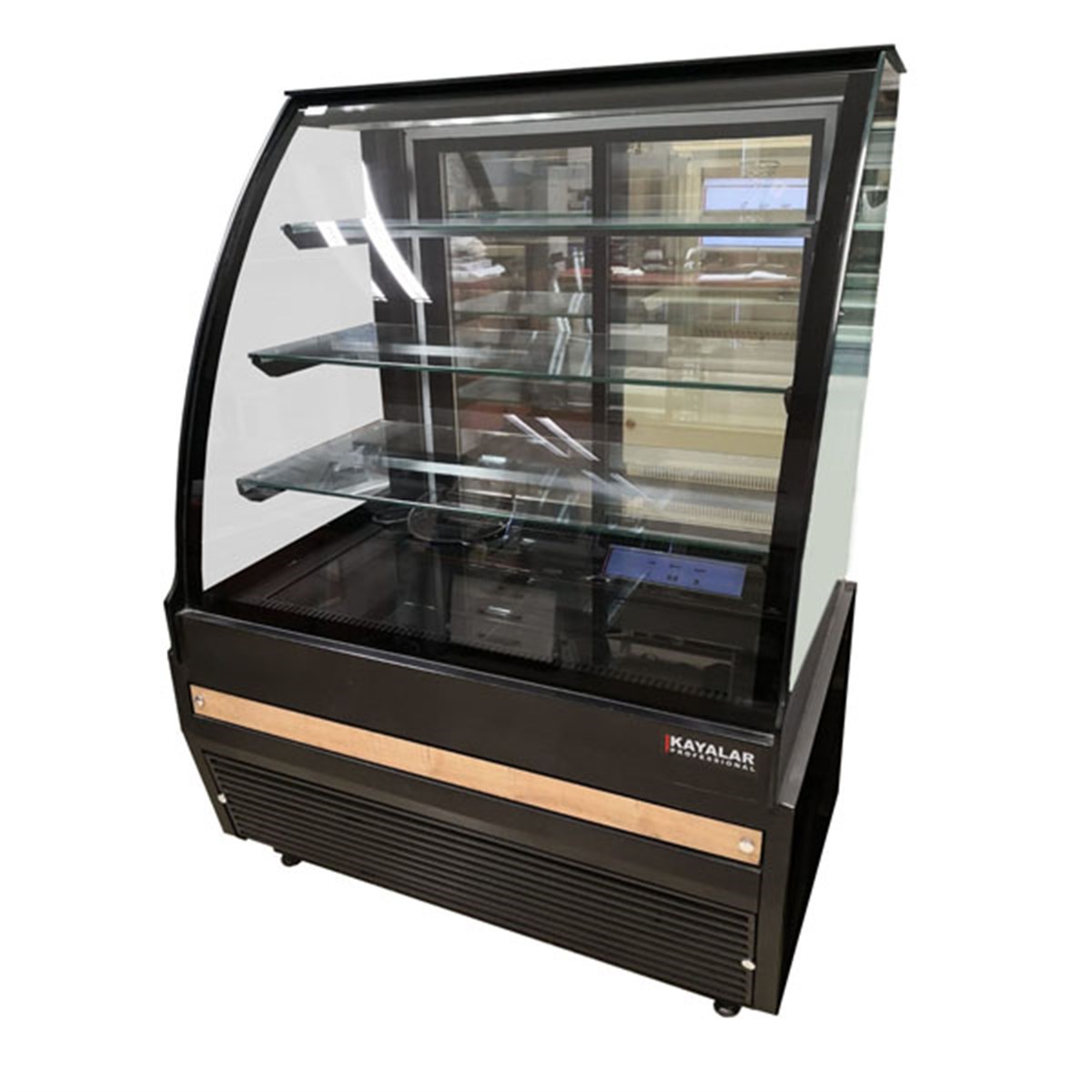 Soğutmalı Pasta Teşhir Dolabı,Bombe Camlı 100cm