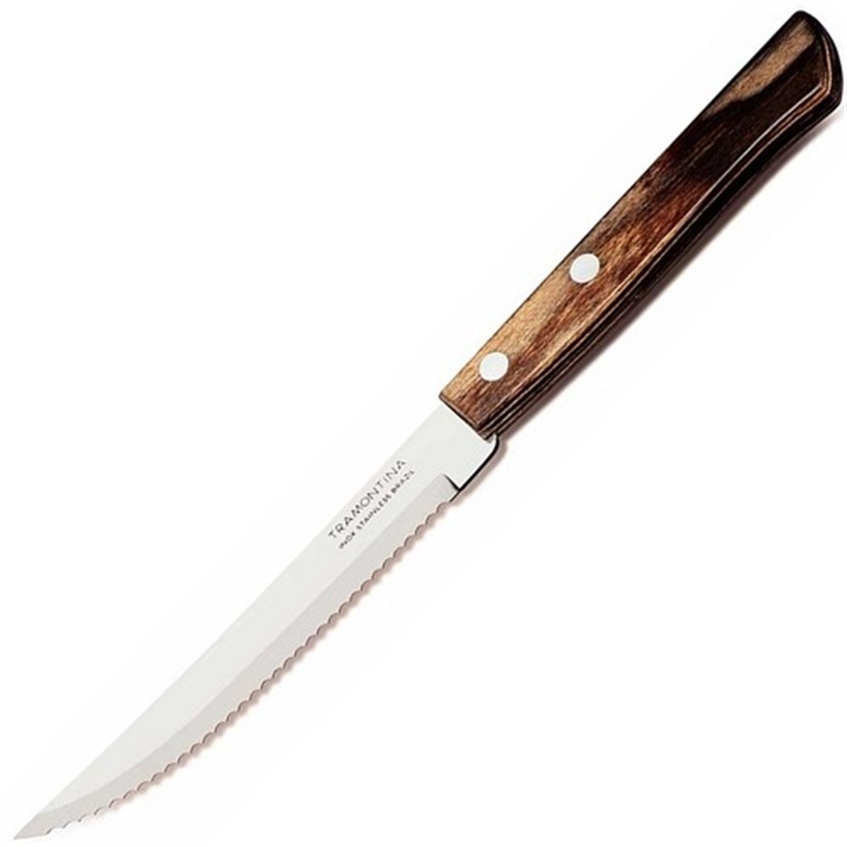 TRAMONTINA CHURASSCO STEAK BIÇAK AHŞAP SAPLI