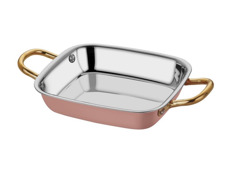 14*16 CM MULTIMETAL BAKIR SERİSİ MİNİ KARE SAHAN