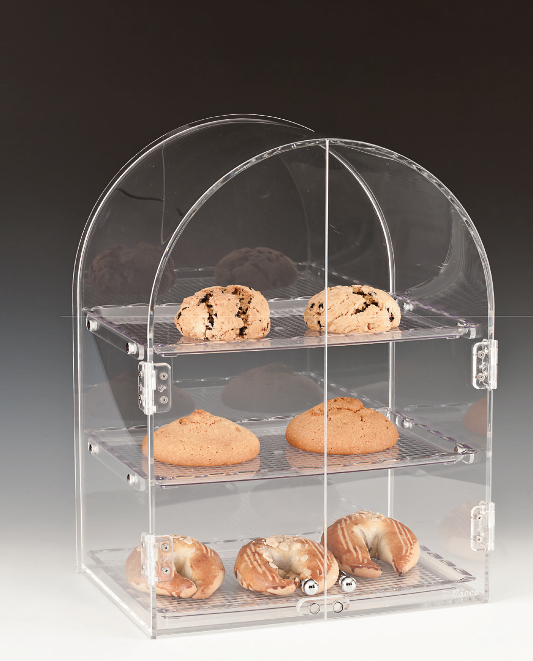 3 KATLI PC TEPSİLİ ORIENT MODEL TEŞHİR STANDI