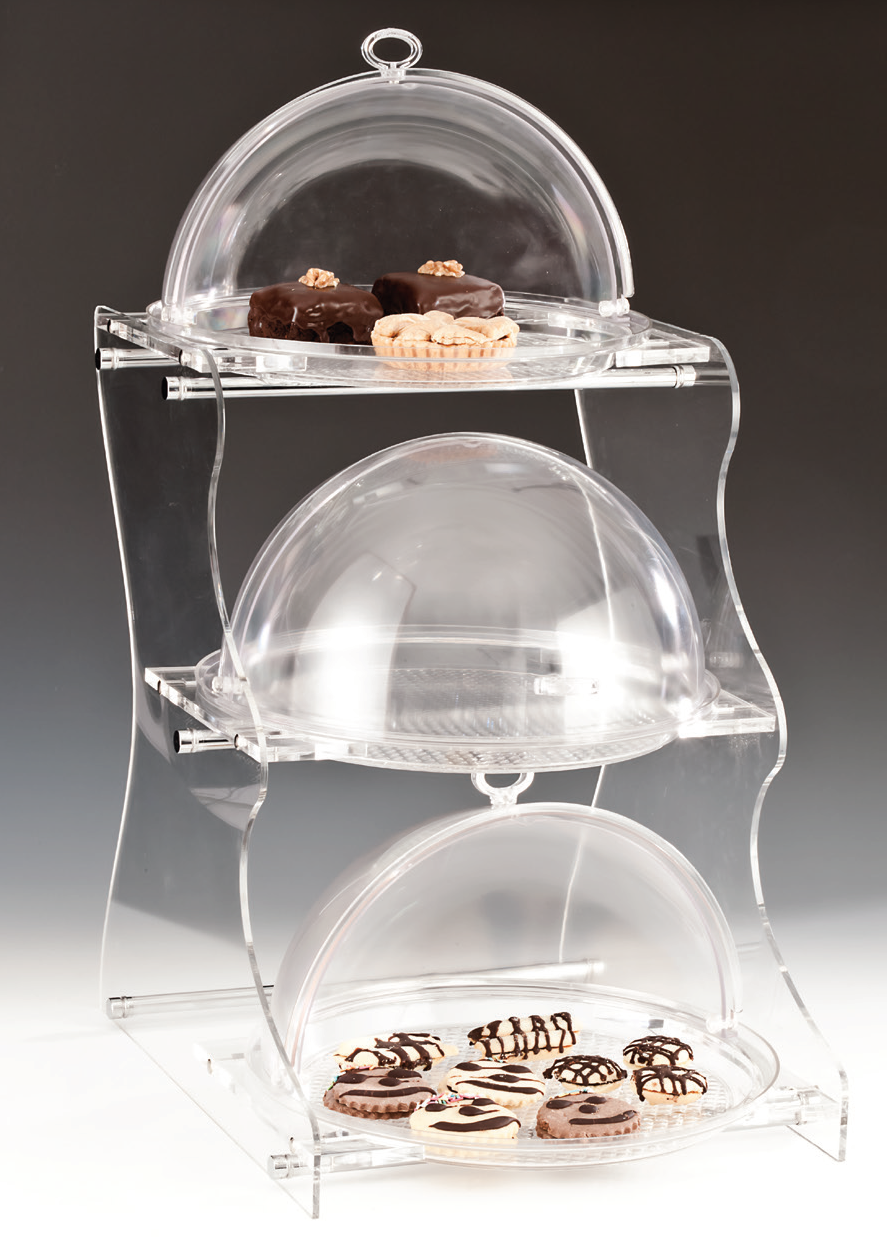 3 KATLI PC.YUVARLAK ROLLTOP KAPAKLI TEŞHİR