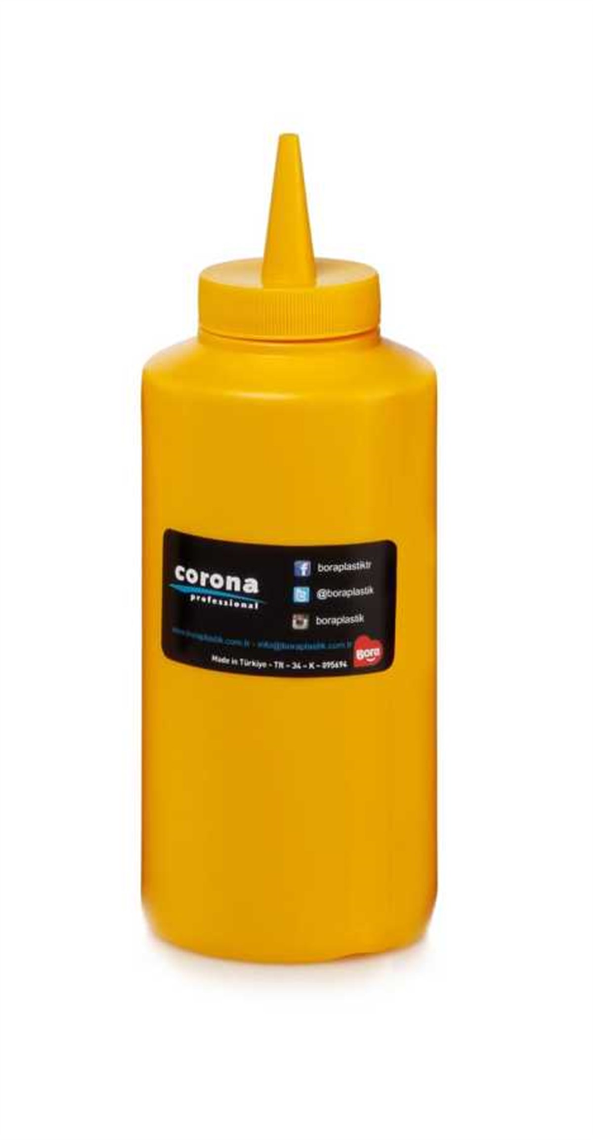 420 ML SARI KETÇAP MAYONEZ ŞİŞESİ