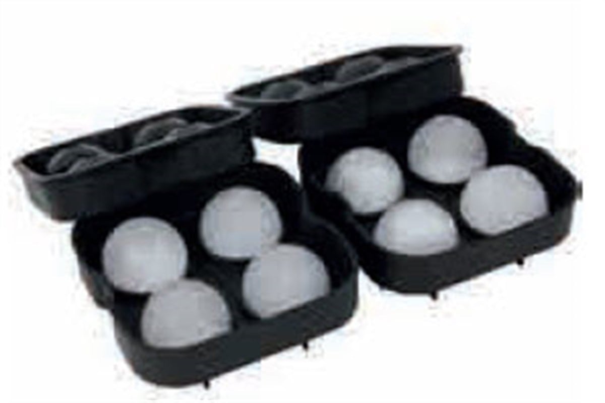 4'lü Top Silikon Buz Kalıbı 45X45 mm