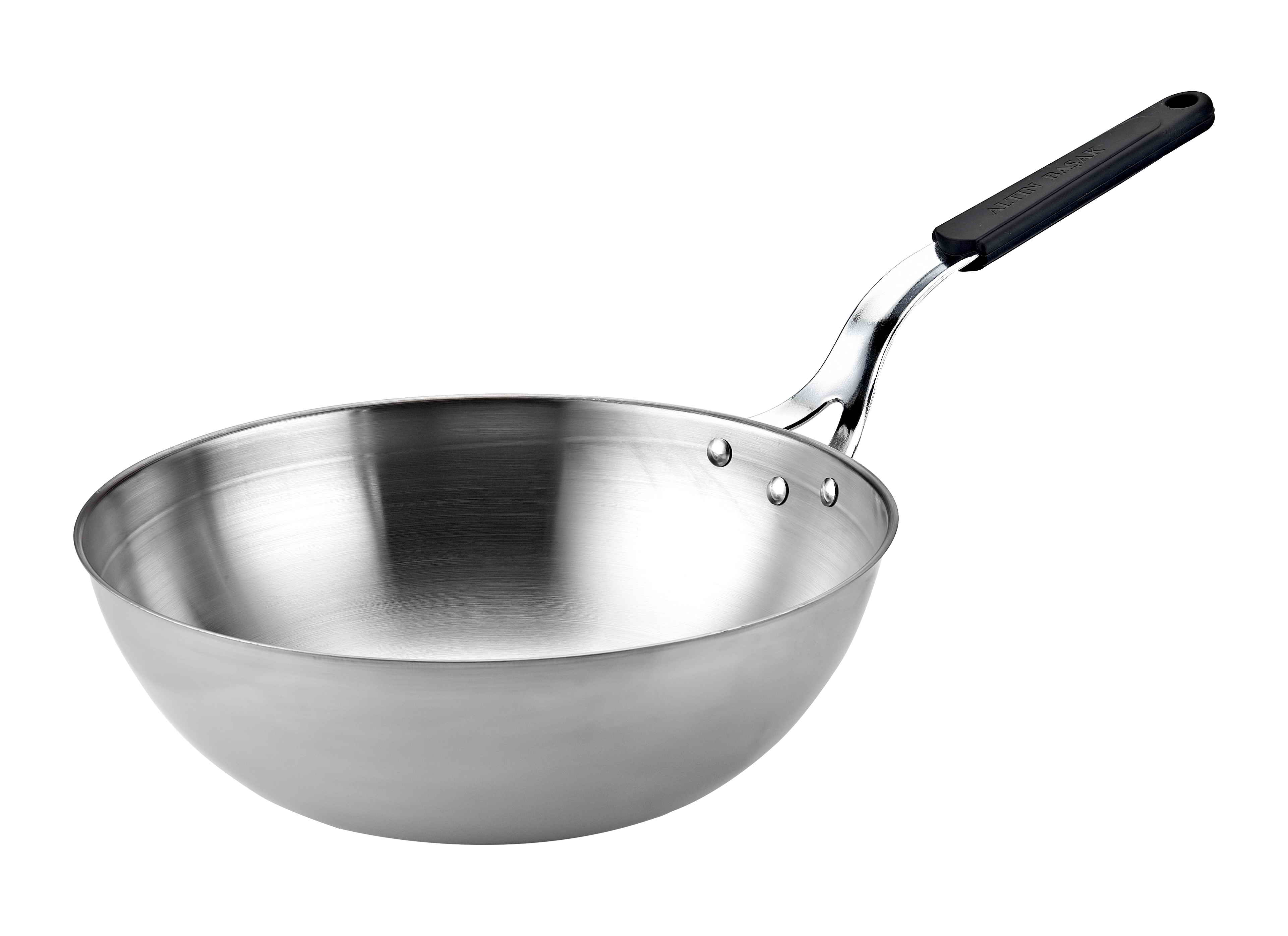 ABM 26 CM İNDÜKSİYON ÇELİK WOK TAVA