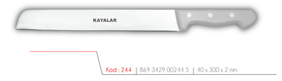 ABS SAPLI ÇUBUK ÇELİK KÜÇÜK BOY KAŞAR BIÇAĞI