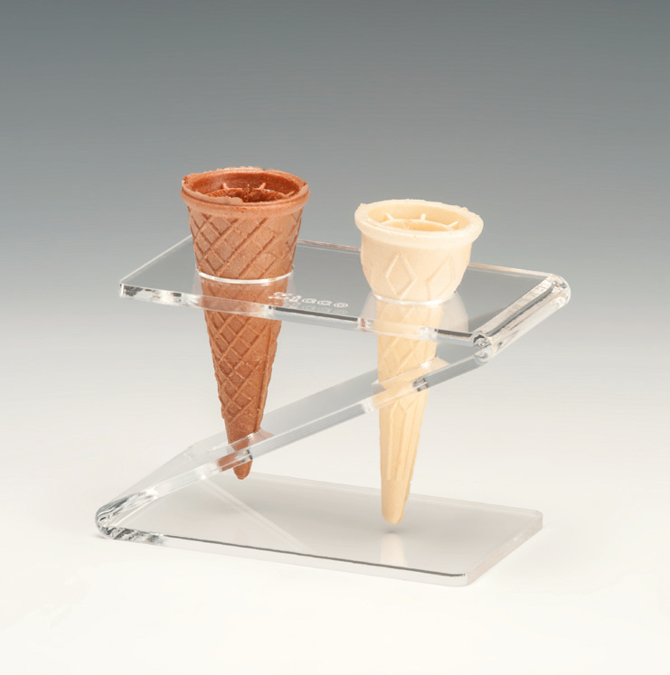 AKRİLİK DONDURMA SERVİS STANDI