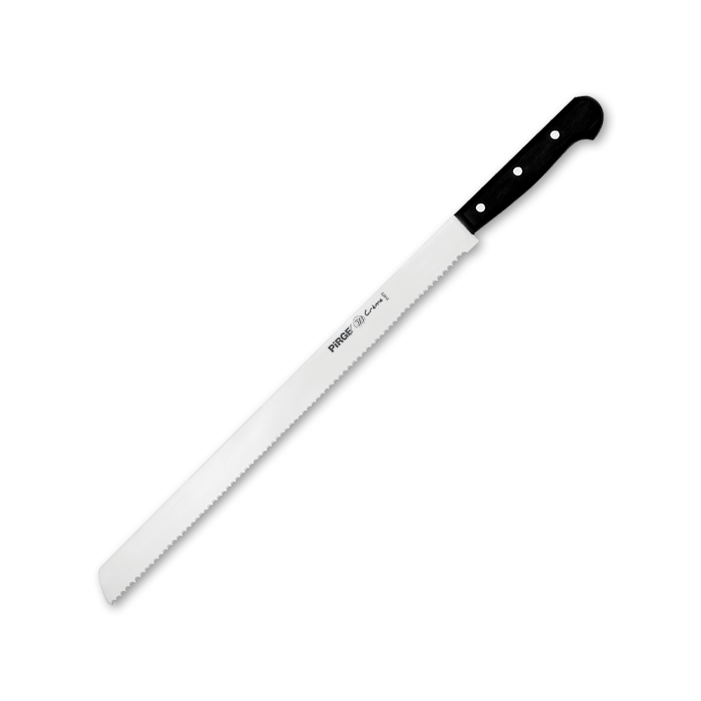 Creme Pasta Bıçağı Dişli Dar  30 cm