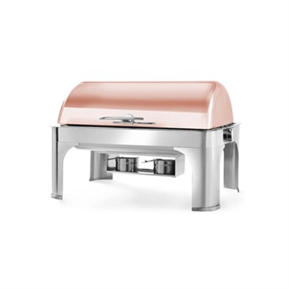 Deluxe Copper Elegance Rolltop Cha.Dish Jel Yakıtlı 9 lt