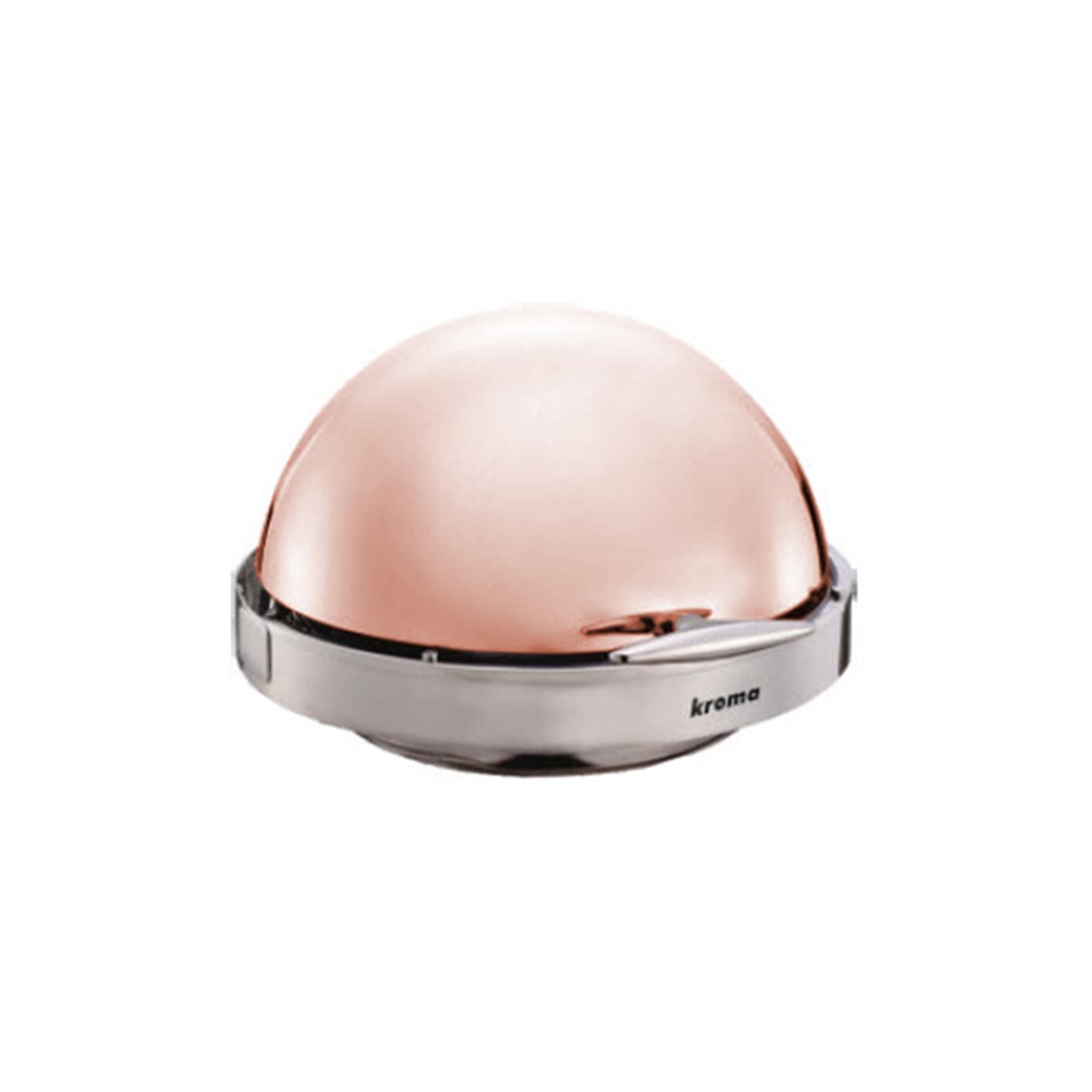 Deluxe Copper Gömme Yuvarlak Chafing Dish Elektrikli