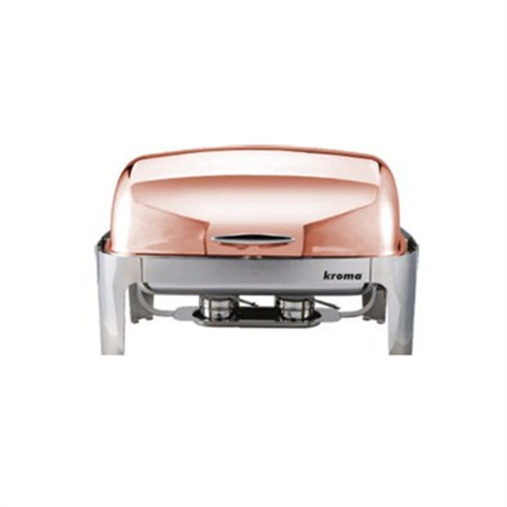 Deluxe Copper Rolltop Cha.Dish 9 lt Jel Yakıtlı
