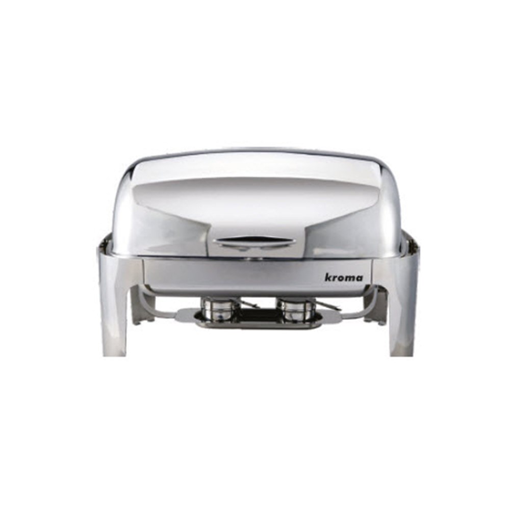 Deluxe Rolltop Chafing Dish 9 lt Jel Yakıtlı