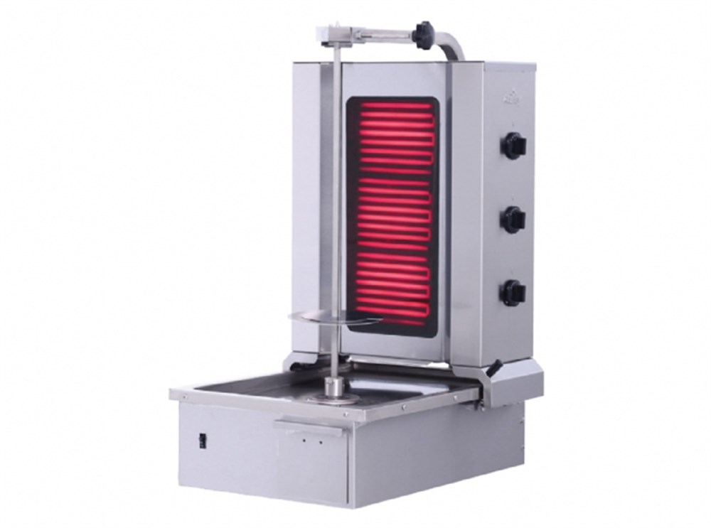 Döner Ocağı Elektrikli 3 Gözlü Alttan Motor