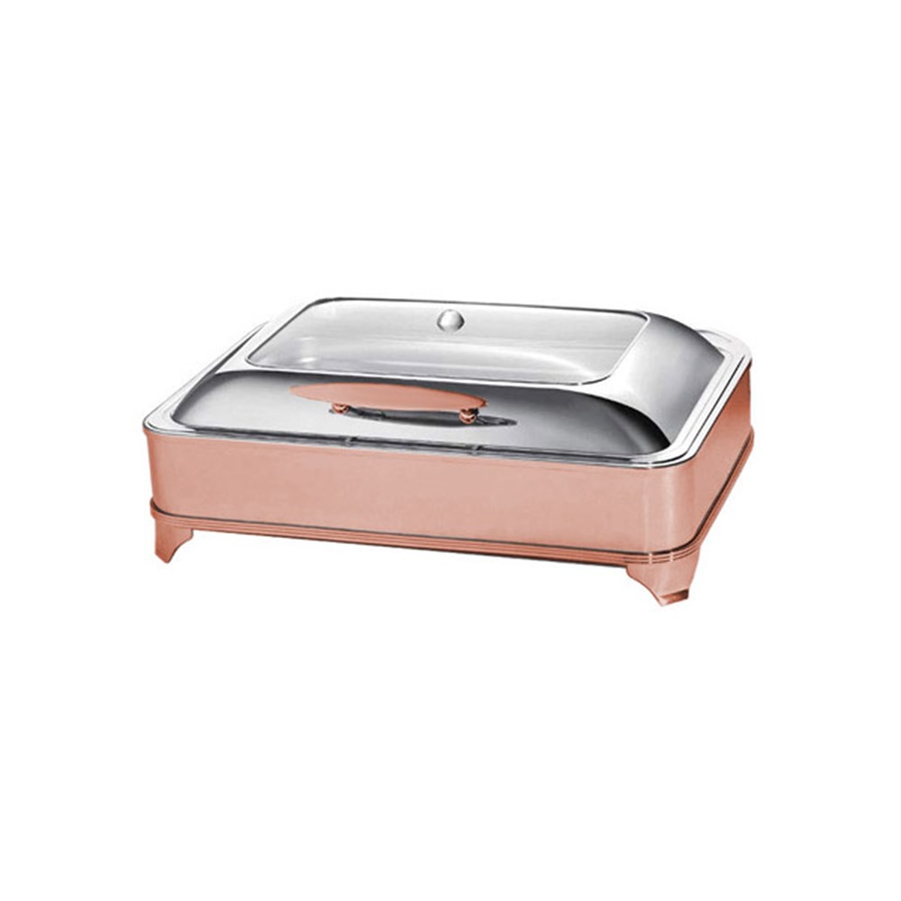 Exclusive Copper GN-1/1 Box Chafing Dish Elektrikli