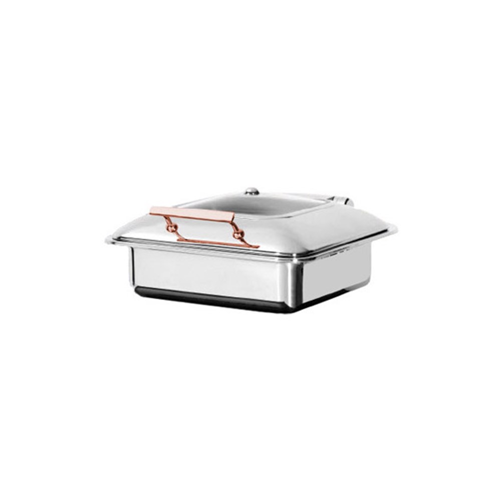 Exclusive Copper Gömme Chafing Dish GN-2/3 Elektrik Pleytsiz