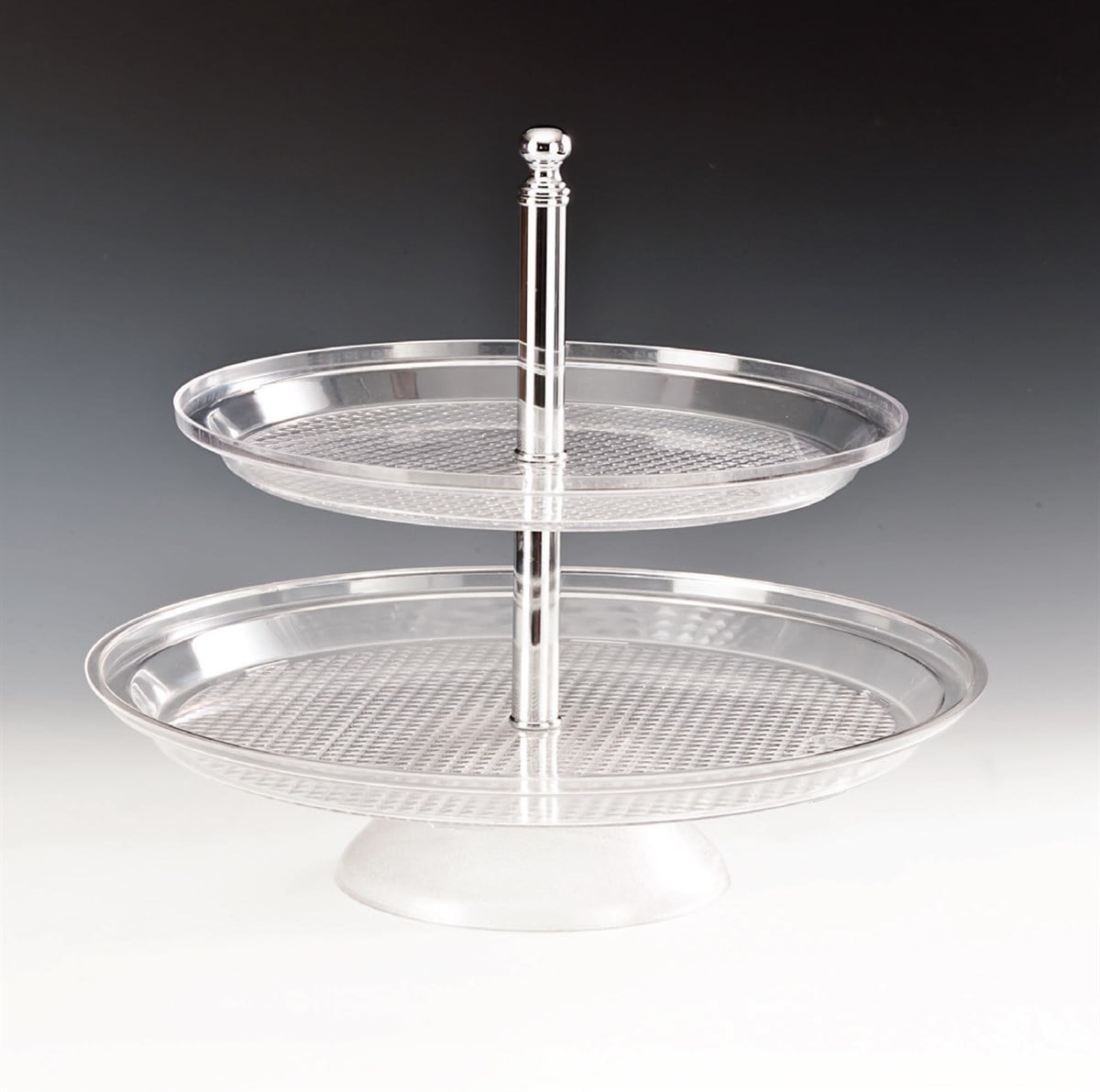 İKİ KATLI POLYCARBONAT PASTA STANDI