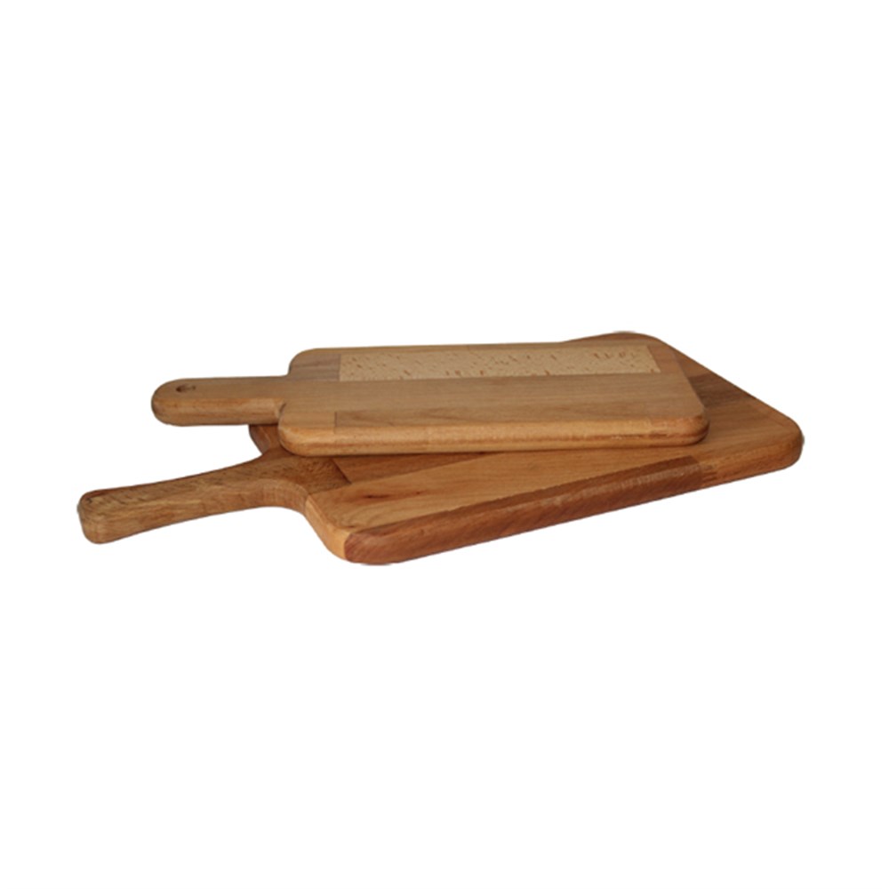 Kulplu Ahşap Sunum Tahtası 25x13cm