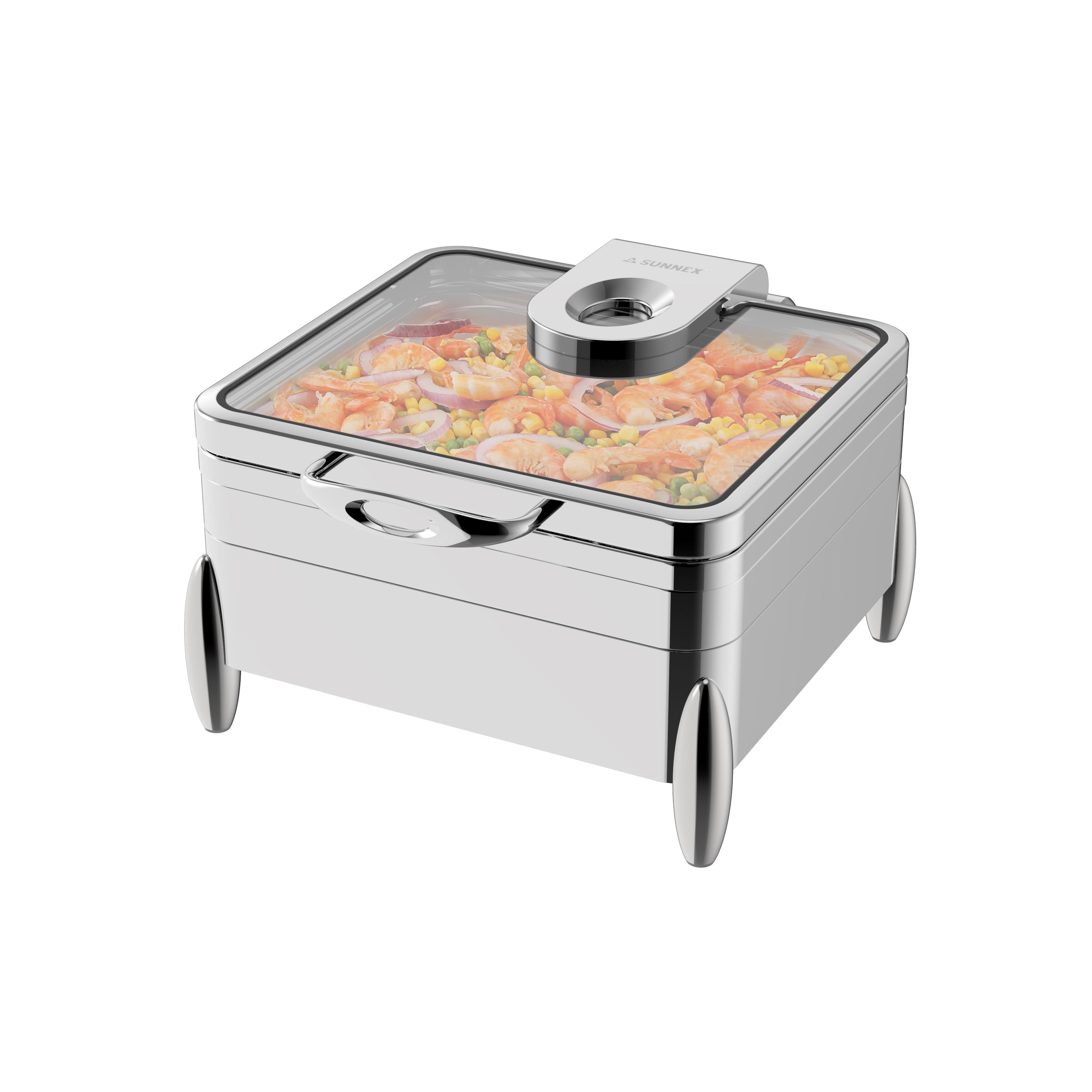 Milano Gold GN 1/2 Chafing Dish Jel Yakıtlı