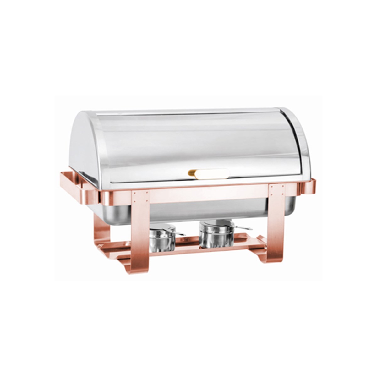 Rolltop Copper Chafing Dish Jel Yakıtlı