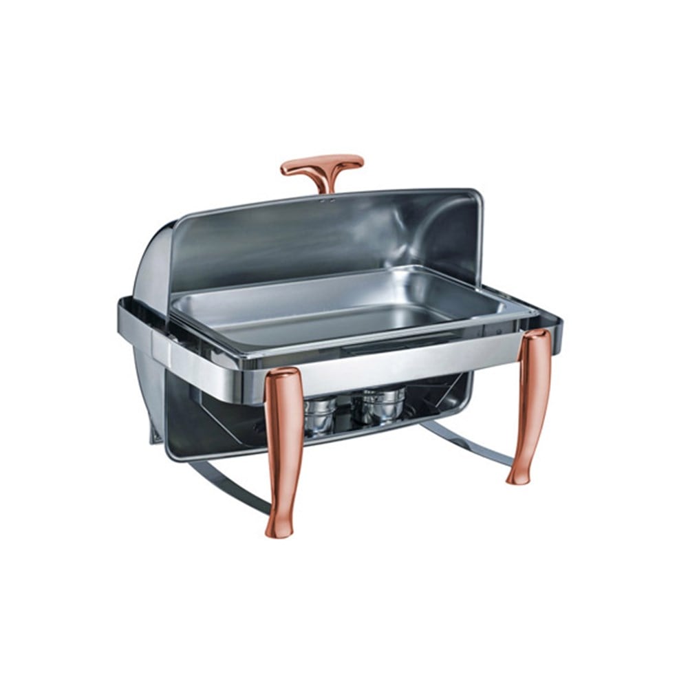 Roma GN 1/1 Roll Top Cha.Dish Copper Elektrikli