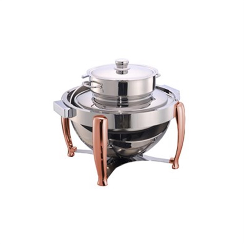 Roma Roll Top Copper Çorbalık 6 lt Jel Yakıtlı