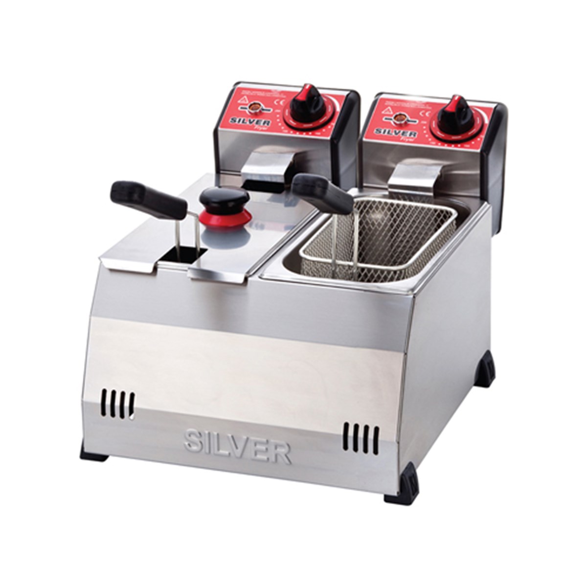 Set Üstü Fritöz Çiftli GN-1/3 - 3+3 Lt