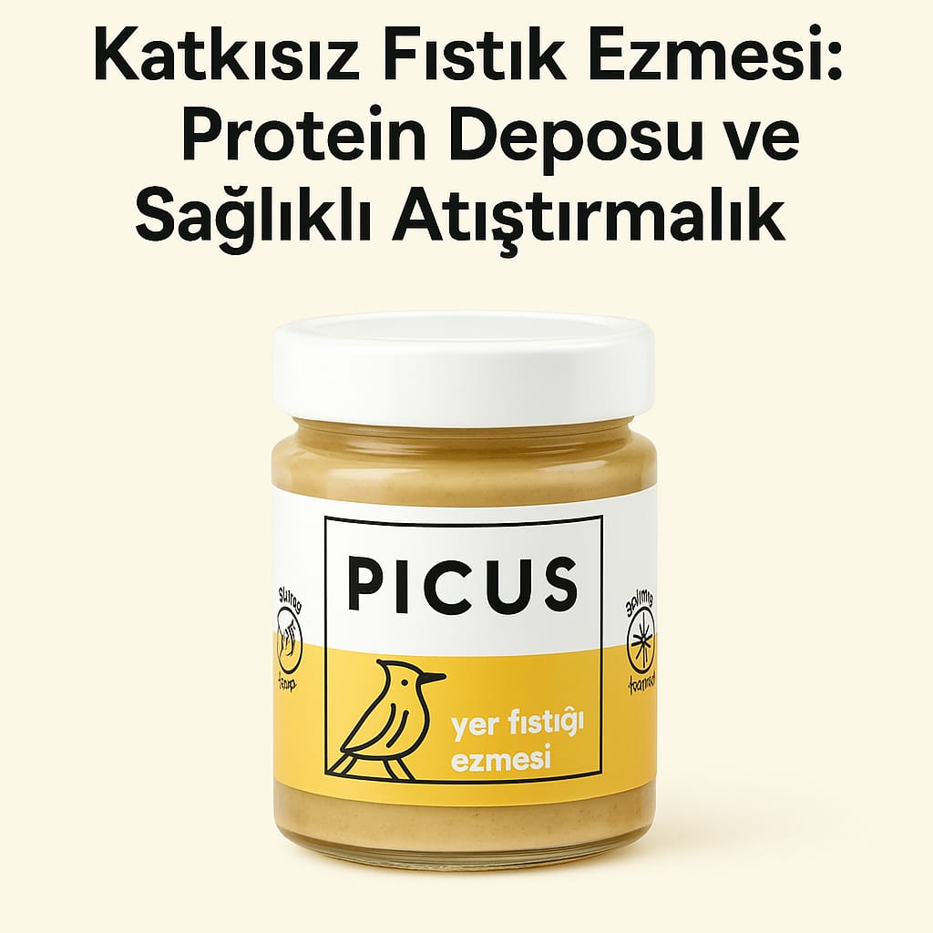 fıstık ezmesi protein deposu ve sağlıklı atıştırmalık