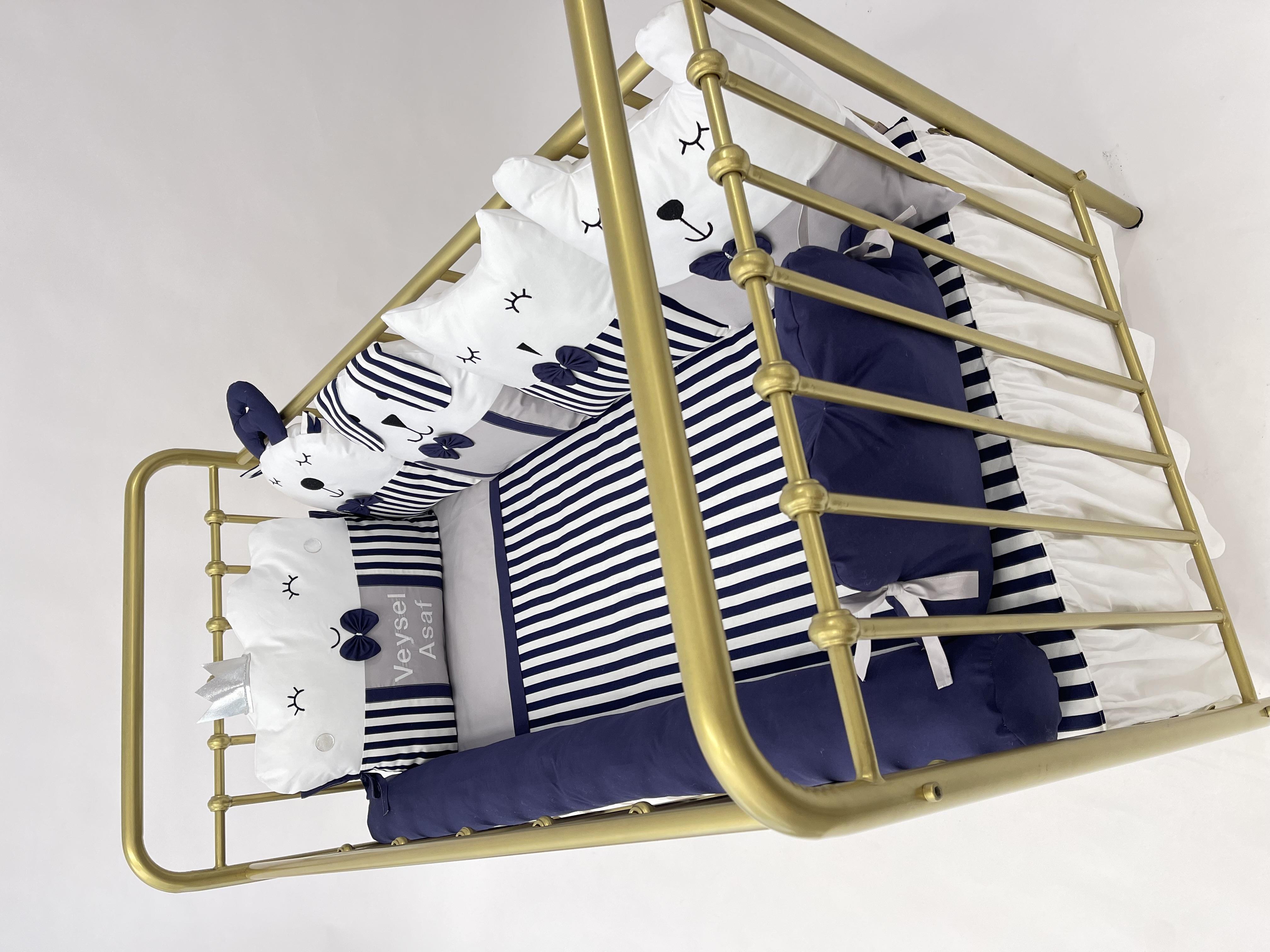 Night Line Lacivert Uyku Seti | Uyku Setleri Fiyatları - zeynebeli.com