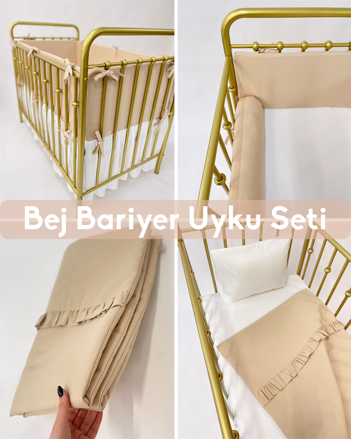 Bej Bariyer Uyku Seti | Uyku Setleri Fiyatları - zeynebeli.com