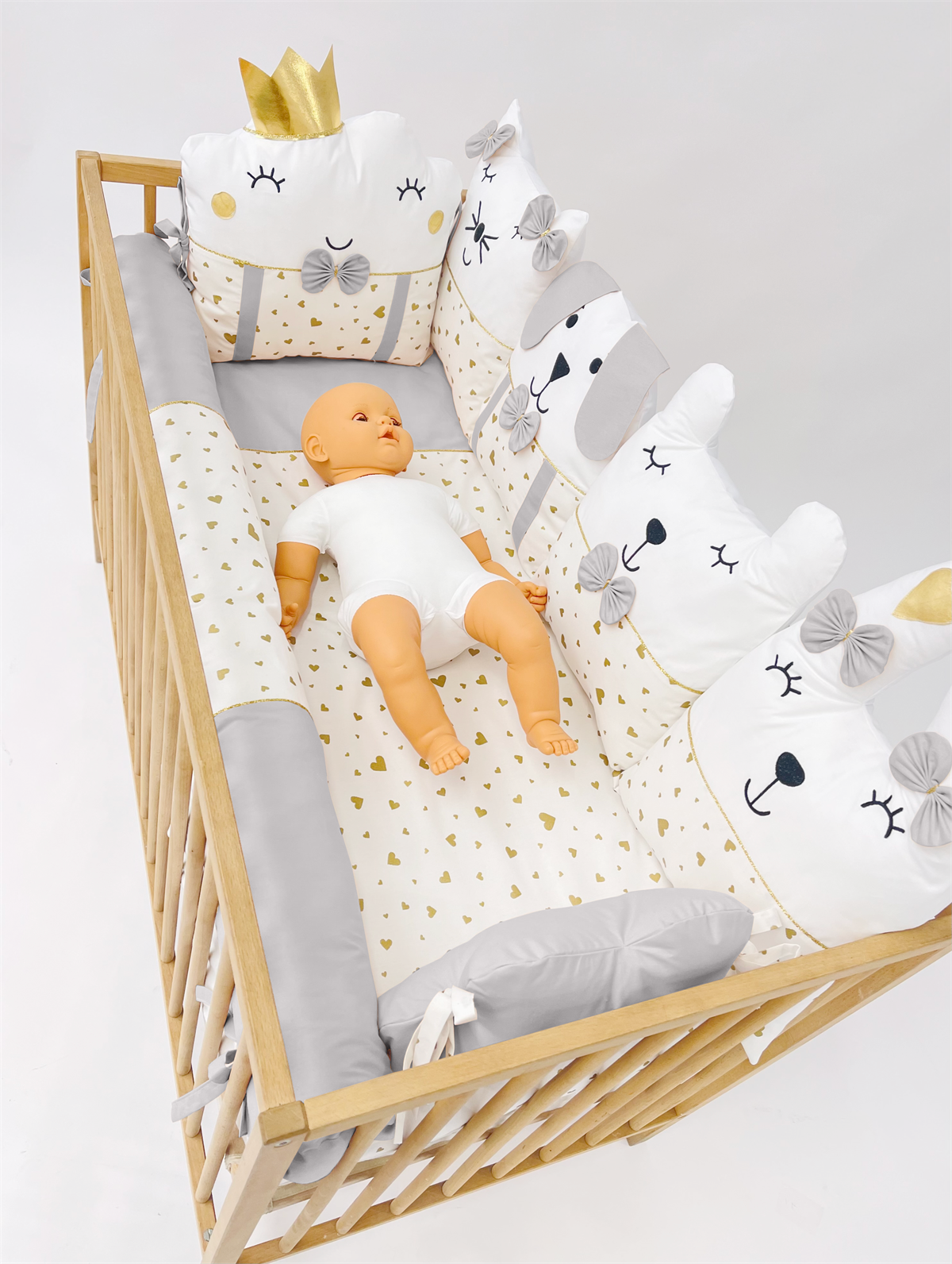 Gold Kalpler Gri Uyku Seti | Uyku Setleri Fiyatları - zeynebeli.com