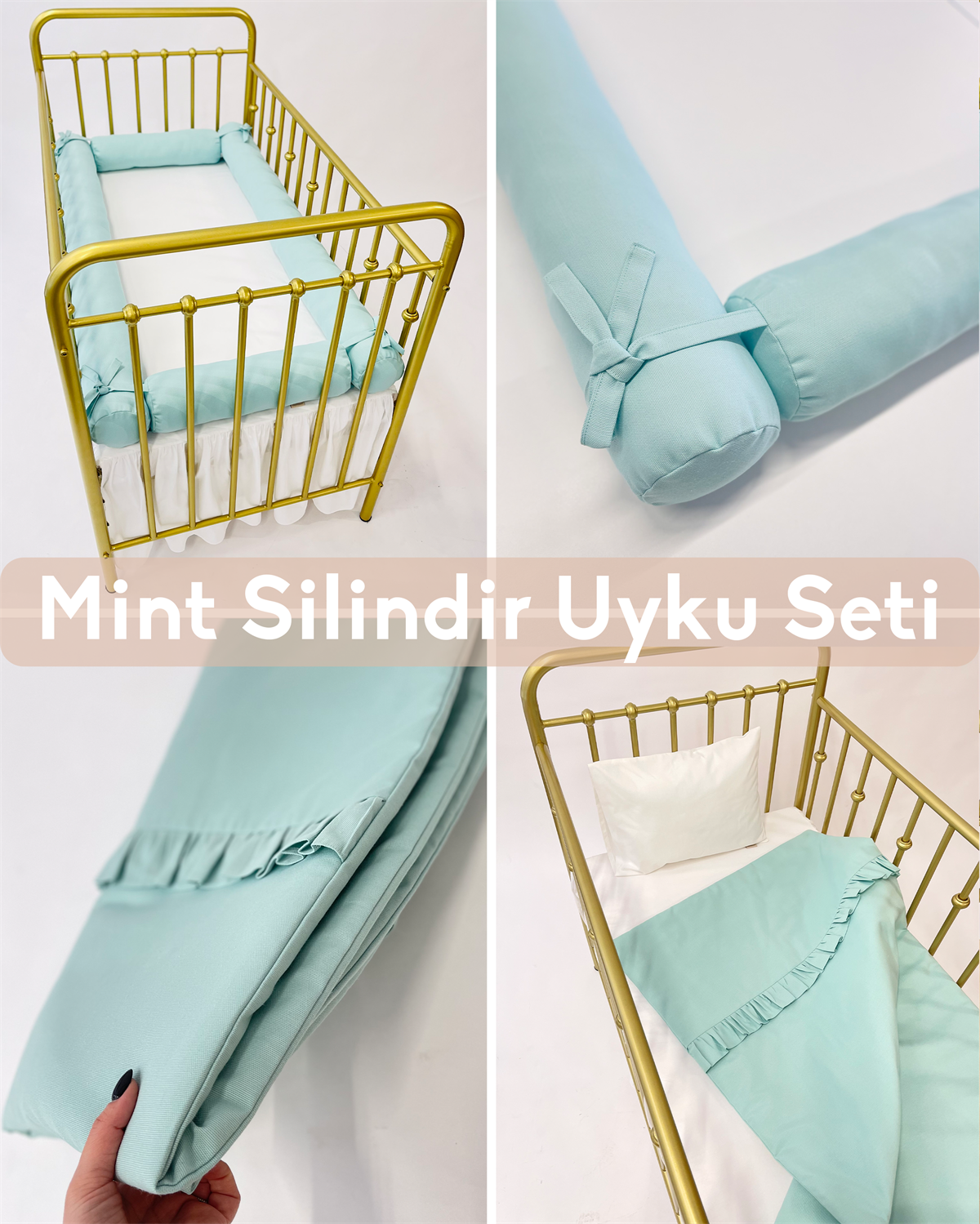 Mint Silindir Uyku Seti | Uyku Setleri Fiyatları - zeynebeli.com