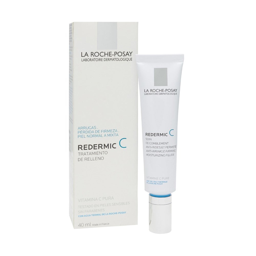 La roche posay redermic c. Redermic c la Roche-Posay. Ля Роше витамин с крем-филлер 40мл. Redermic c la Roche-Posay Старая упаковка. Редермик капли.