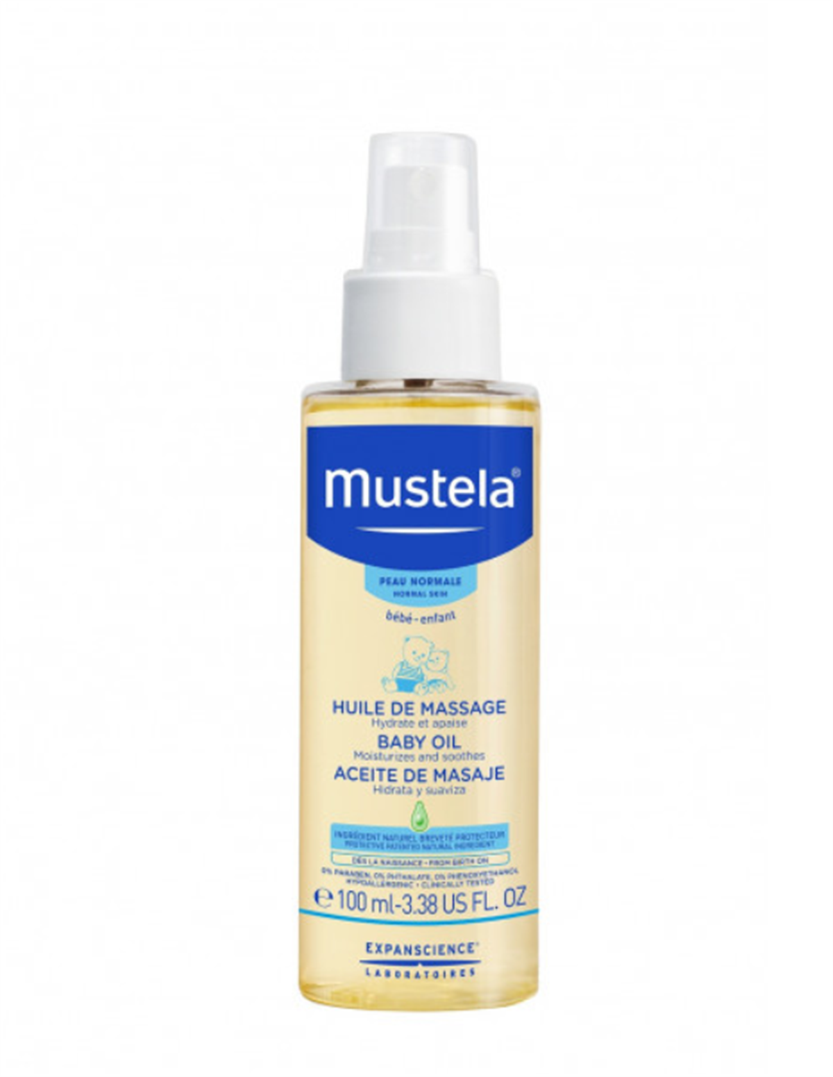 Mustela 100 ml Bebek Masaj Yağı | MUSTELA - Anne - Bebek