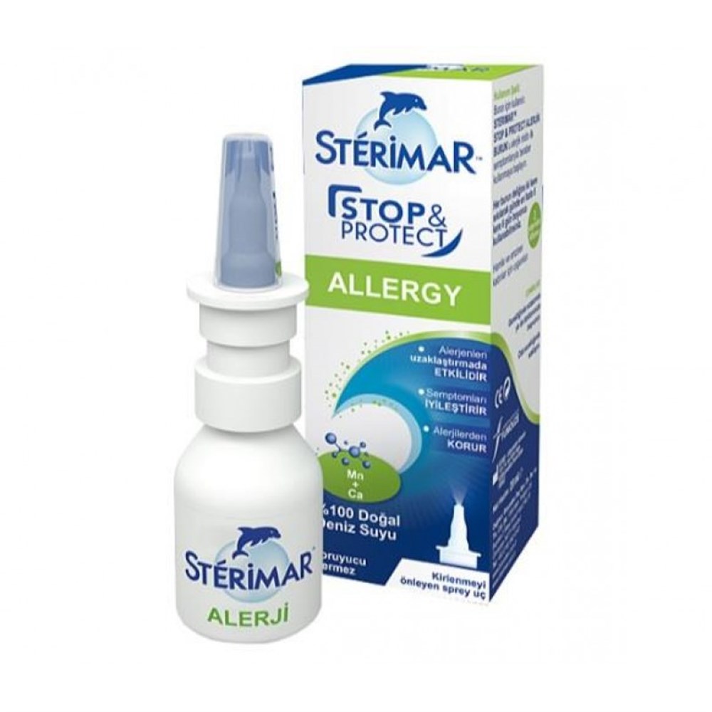 Sterimar Stop Protect Alerji Burun Spreyi 20 ml | Sinomarin - Burun Açıcılar