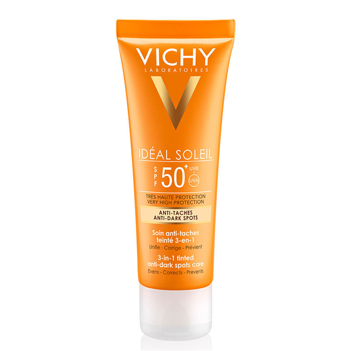 Vichy Ideal Soleil Spf 50+ Anti Dark Spots Leke Karşıtı Renkli Güneş Kremi  50 ml | VICHY - Güneş Ürünleri ve Bronzlaştırıcılar