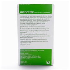 Nicorette Freshmint Naneli 4mg Nikotin Sakızı 30 Adet | Nicorette - Nikotin  Sakızı & Bantları